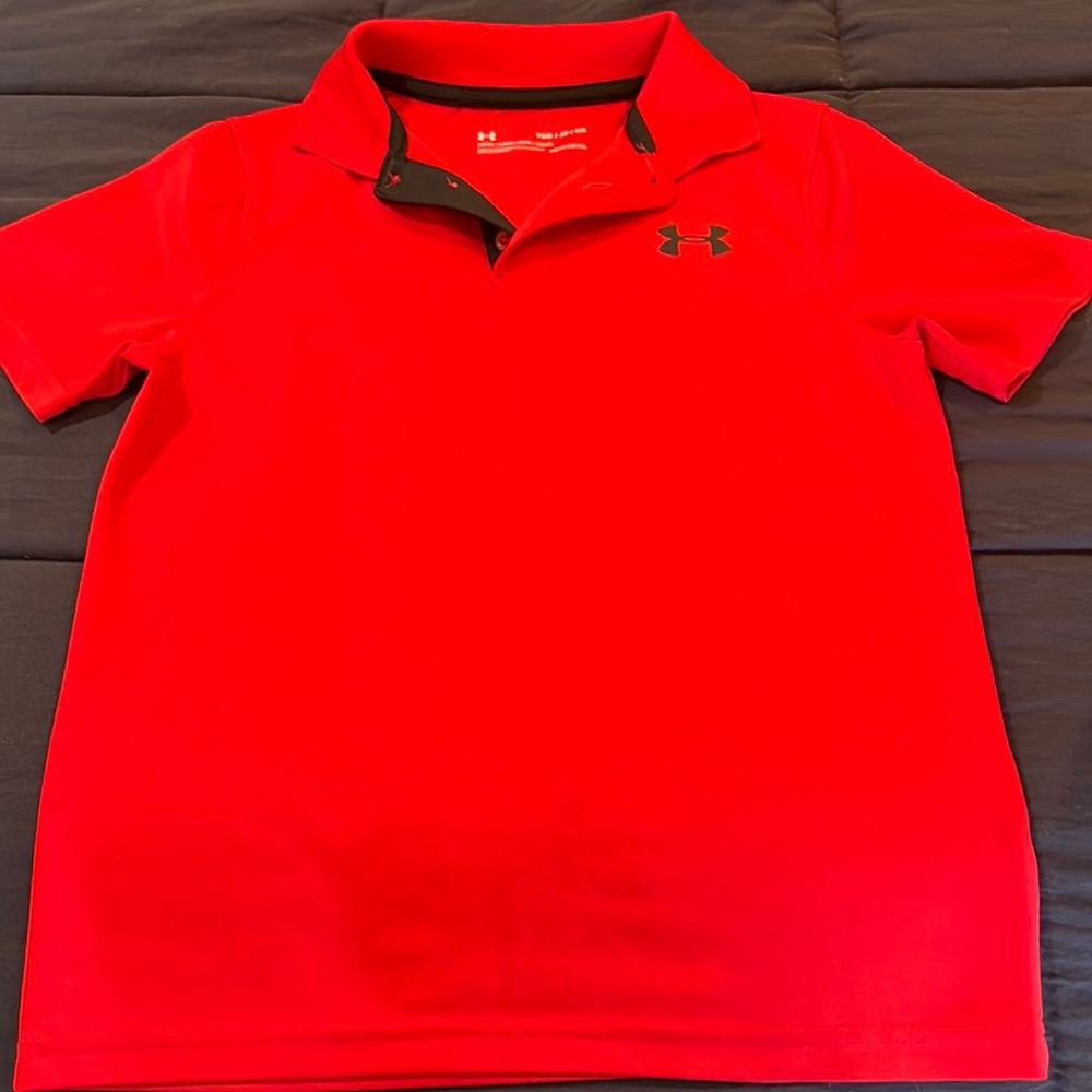 Boys under Armour polo youth small